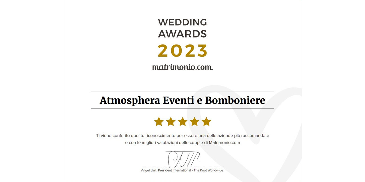 5 Stelle su Matrimonio.com